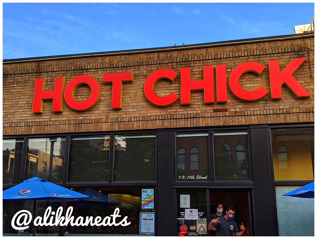 Hot Chick Fried Chicken sign 1