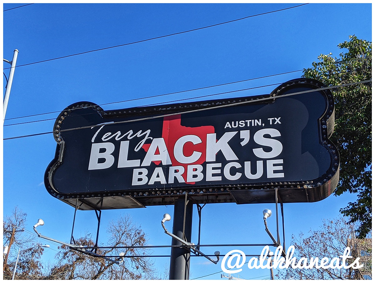 Terry Black's Barbecue sign 2