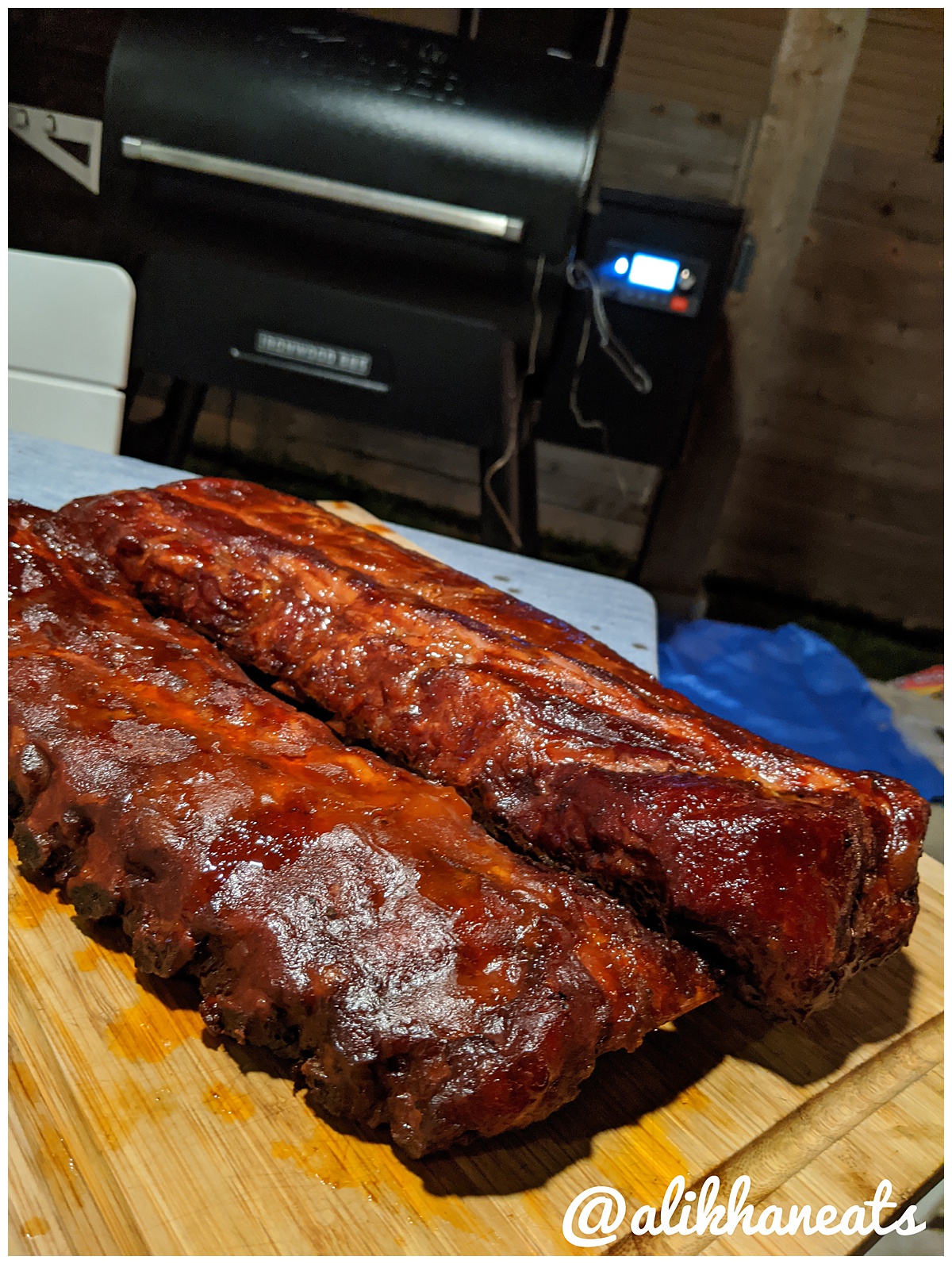 Traeger Baby Back Ribs Vol 2 finished
