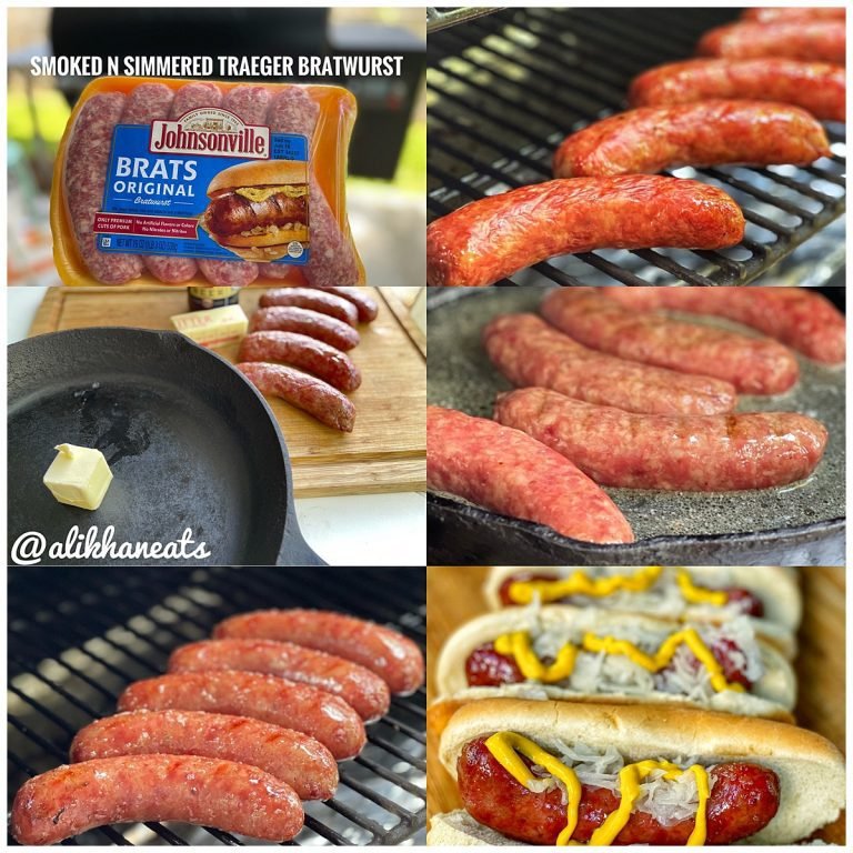 traeger johnsonville brats