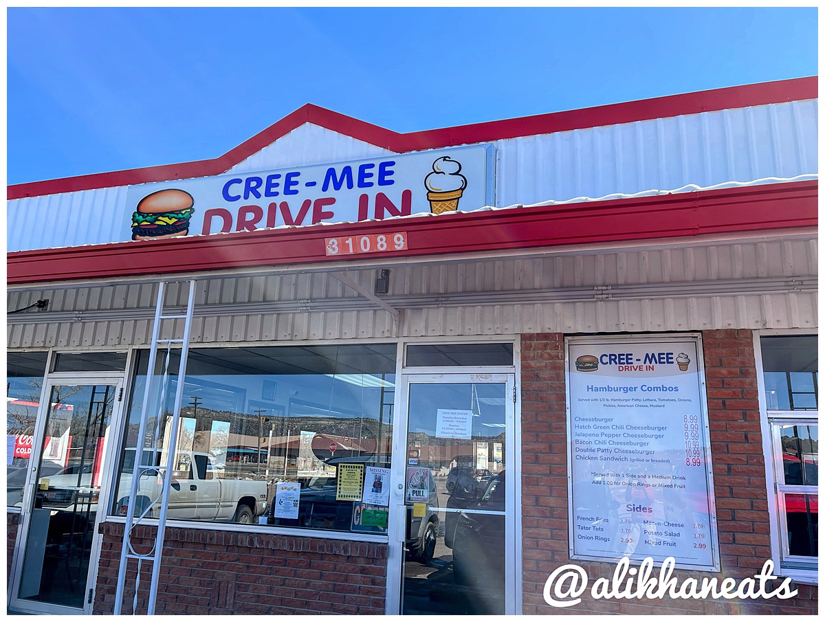 Cree Mee Drive In sign 1