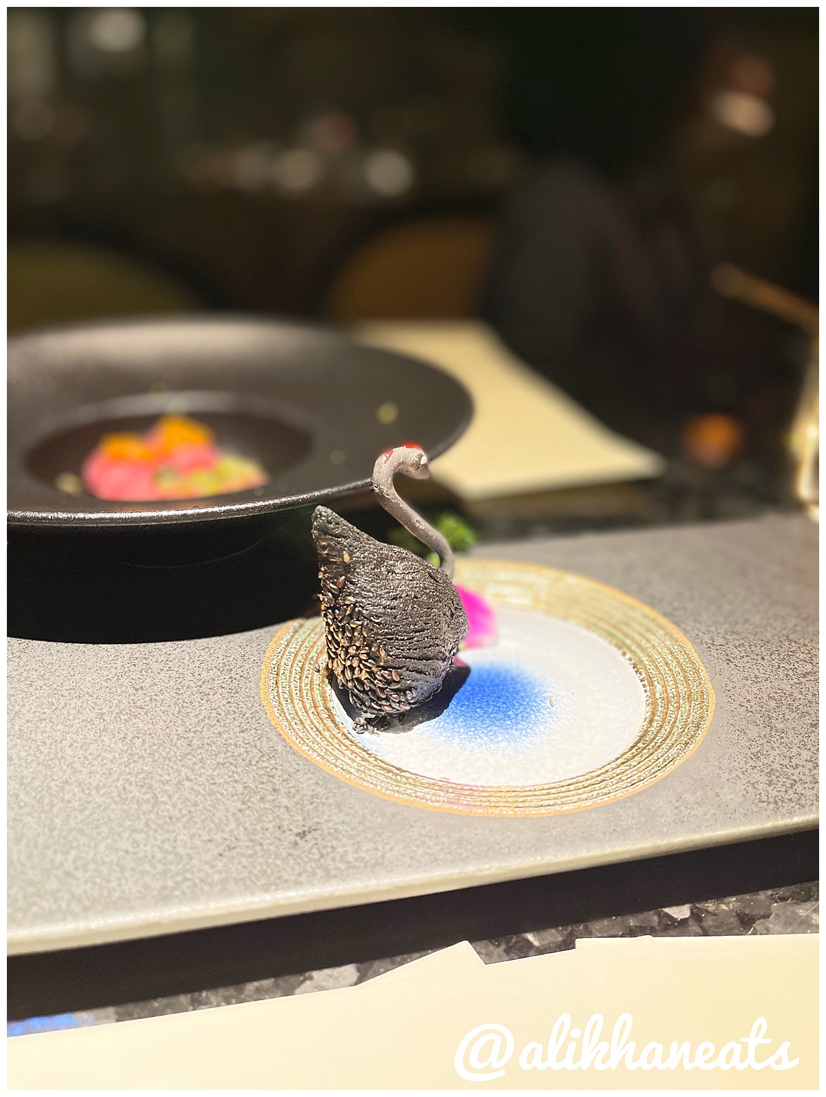 edible swan at The X Pot Las Vegas
