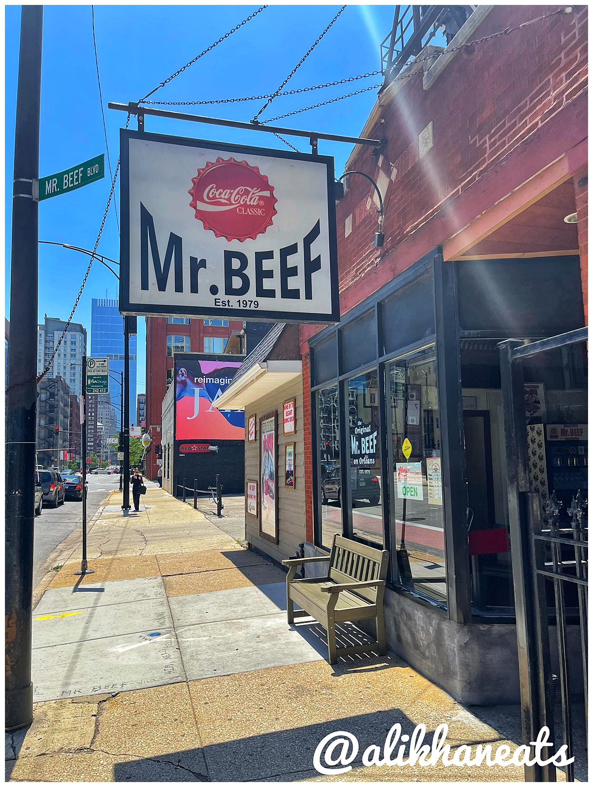 Mr Beef sign 2
