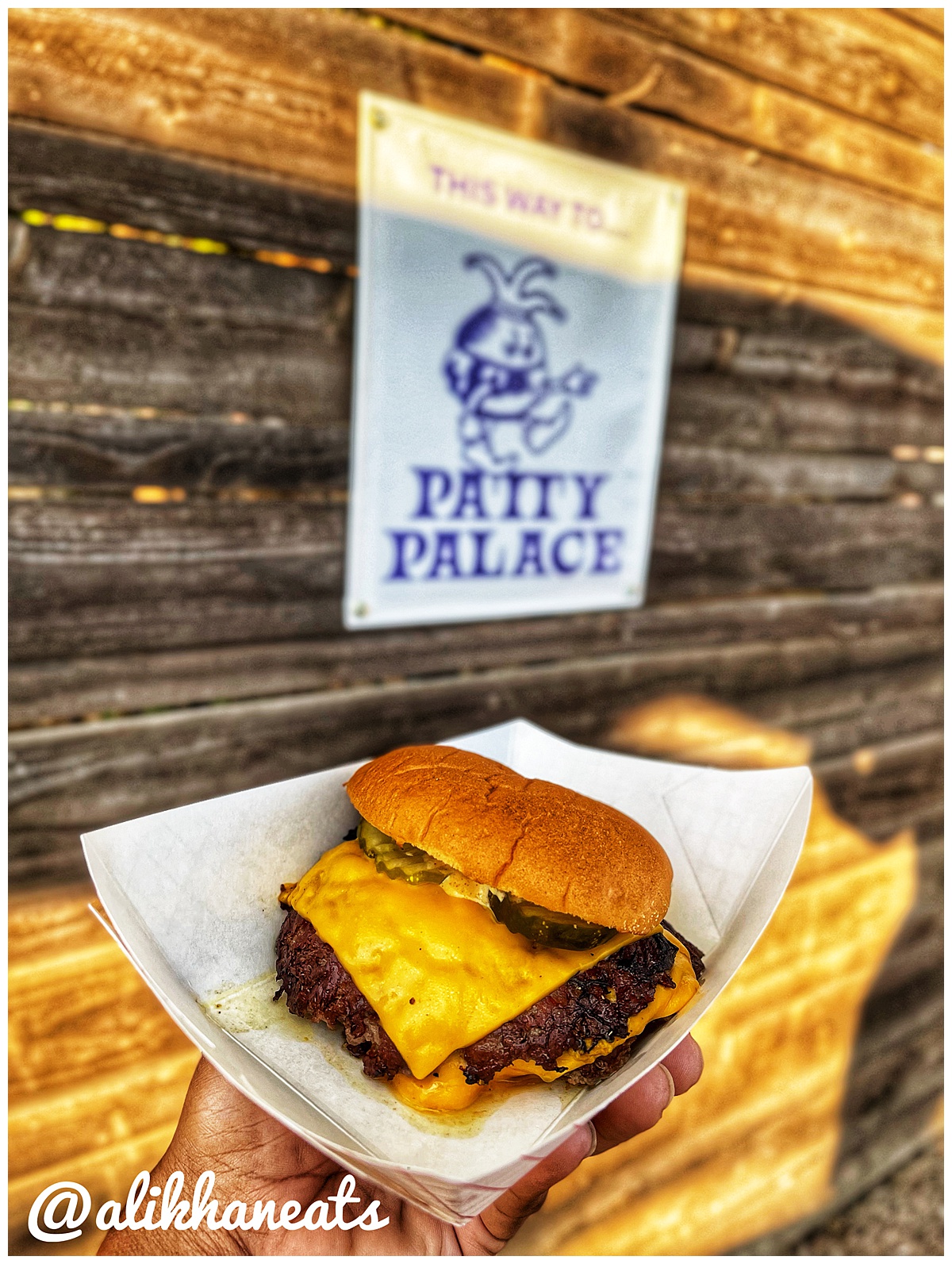 Patty Palace burger